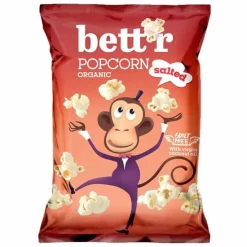 Bett'r Chips & Zoutjes*Popcorn Zout - 60g - BIO