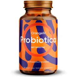 Orangefit Darmen | Probiotica*Probiotica met DigeZyme - 60 caps