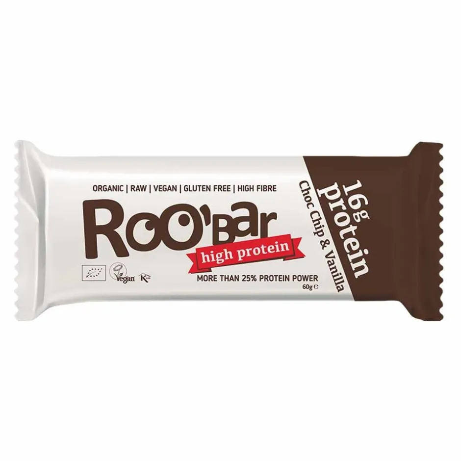 Roobar Spieren | Repen*Protein Choco Chip en Vanille BIO - 60g -