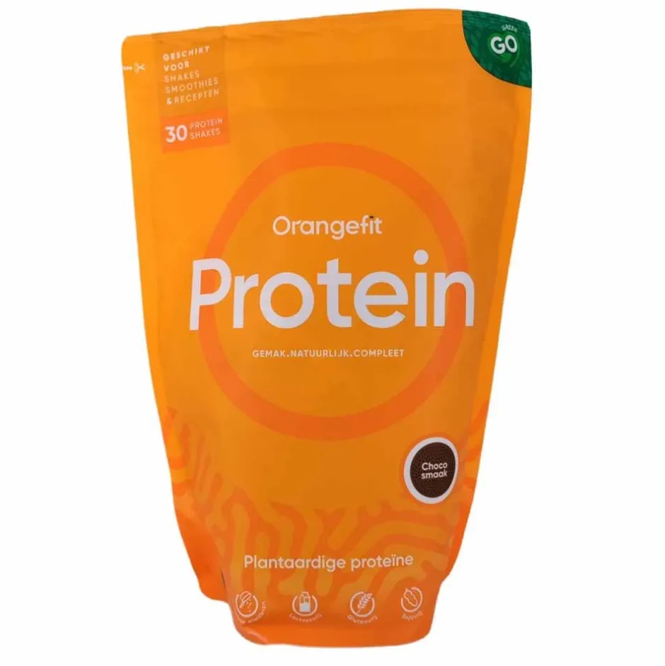 Orangefit Spieren | Proteïne Poeder*Protein Chocolade met Zoetstoffen uit Stevia - 750g