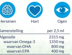 Arctic Blue Ogen | Hart & Bloedvaten*Pure Algenolie - DHA & EPA - 150ml - Vegan