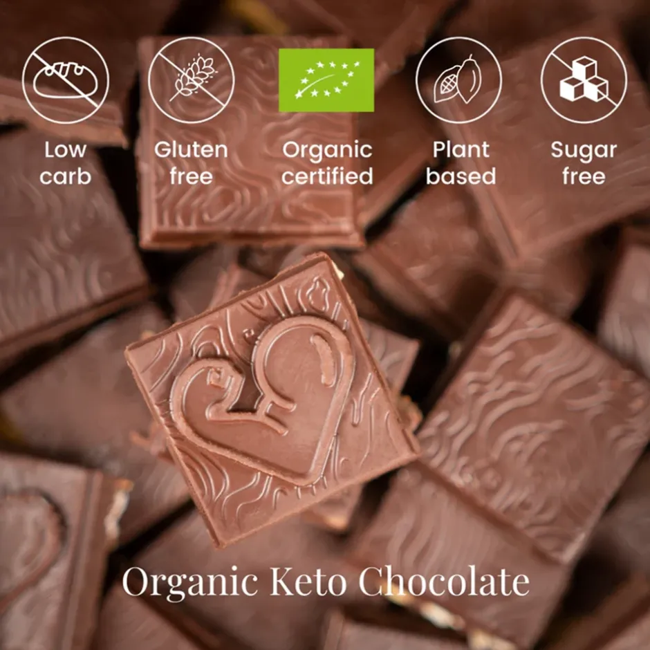 Funky Fat Choc Chocolade | Snacks*Pure Chocolade met MCT - BIO