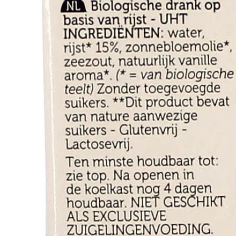 Lima Plantaardige Dranken*Rijstdrink original 1ltr - BIO