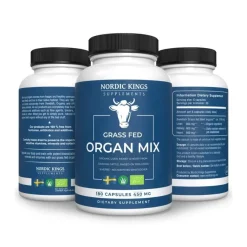 Nordic Kings Specials*Runder Orgaan Mix - 500mg - 180 caps - BIO