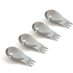 ECOlunchbox Rvs Lunchtrommels | Keukenhulpjes*RVS Spork - 1 stuk