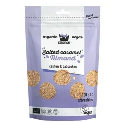 Kookie Cat Koekjes*Salted Caramel Almond Koekjes 100g - BIO