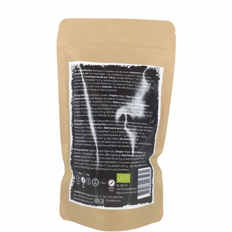 Chufa Biologische Noten*Schaafsel - 200g - BIO
