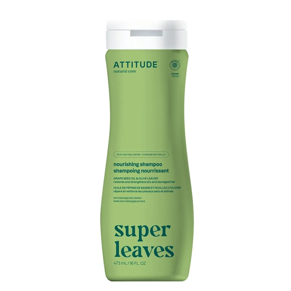 ATTITUDE Shampoo*Shampoo Super Leaves - Verzorgend en Versterkend - 473ml