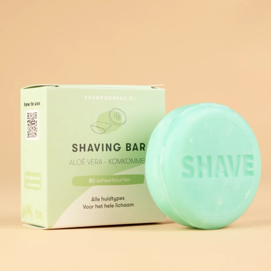 Shampoo Bars Lichaamsverzorging/Scheren | Scheerzeep*Shaving Bar Aloë Vera - 60g