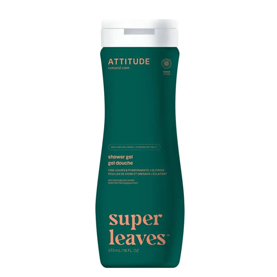 ATTITUDE Bad En Douche*Shower Gel Super Leaves - Glowing - 473ml