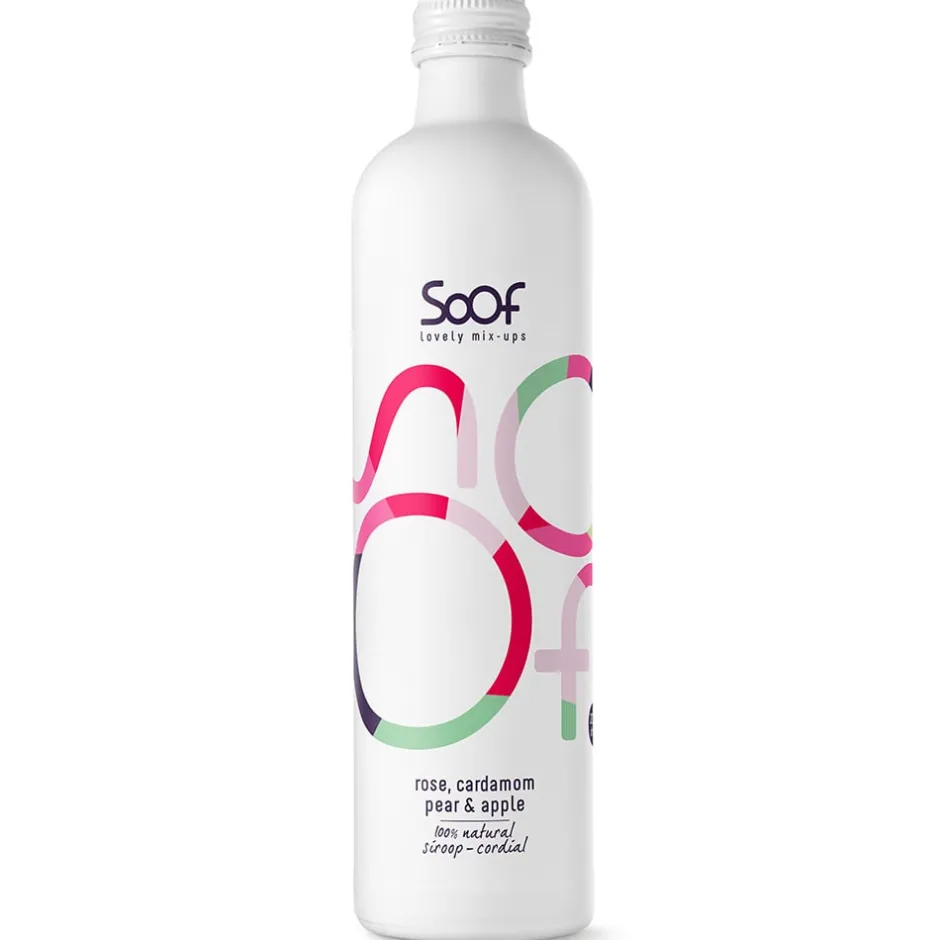 Soof Limonadesiropen*Siroop Roos, Kardemon, Peer & Appel - 340ml
