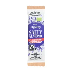 Chokay Chocolade*Snack Bar - Dark Salty Almond - 35g - BIO