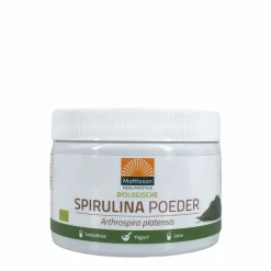 Mattisson Algen En Zee*Spirulina Poeder - Arthrospira platensis - 125g - BIO