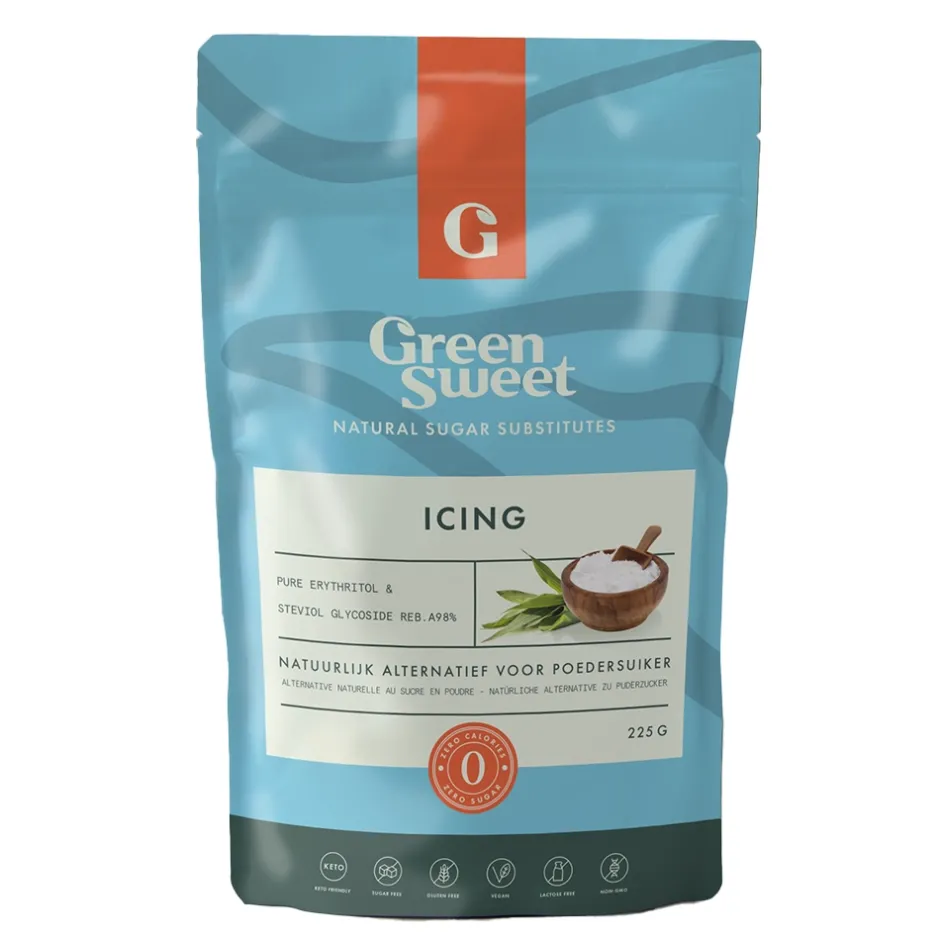 Greensweet Stevia*Stevia Poedersuiker Icing - 225g