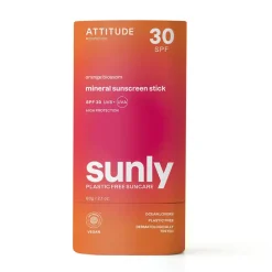ATTITUDE Zonnebrand*Sunly Zonnebrandstick SPF30 - Oranjebloesem - 60g