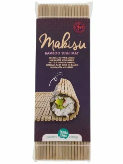Terrasana Keukenhulpjes | Sushi Producten*Sushimatje van bamboe - Makisu - 1st