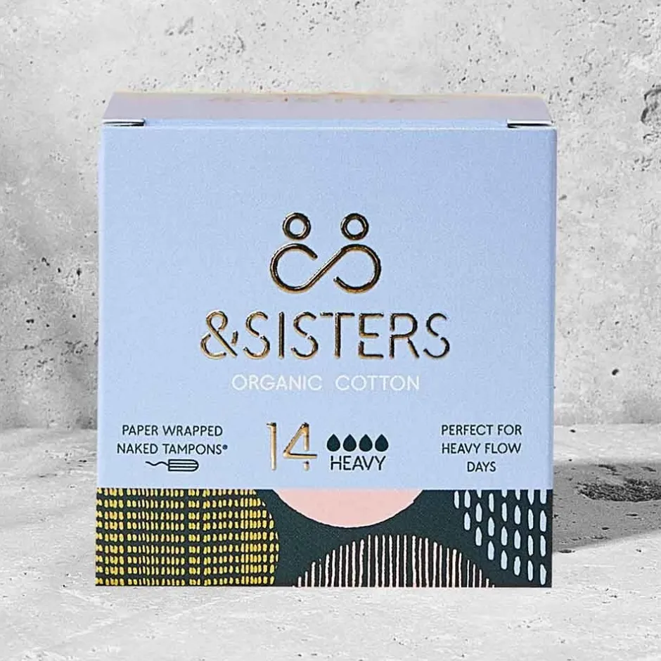 &SISTERS Intieme Verzorging/Tampons | Tampons*Tampons 100% BIO - Heavy - 14 stuks