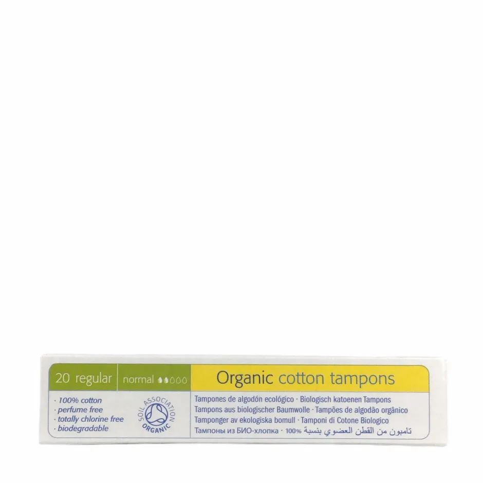 Natracare Intieme Verzorging/Tampons | Tampons*Tampons Katoen Normaal - BIO