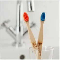 ecoLiving Baby & Kind | Mondverzorging/Tandenborstel*Tandenborstel voor Kinderen - Vos - Oranje