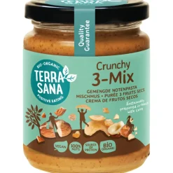 Terrasana Notenpasta*3-Mix crunchy notenpasta - 250g - BIO