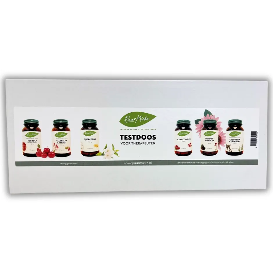 Puur Mieke Puur Mieke Supplementen*Testdoos Voor Therapeuten