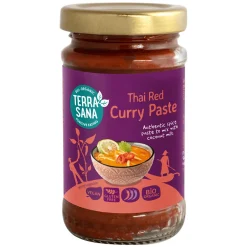 Terrasana Ketchup En Curry | Kruidenmix*Thaise Rode Currypasta - 120g - BIO