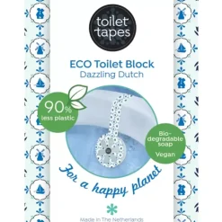 Toilet Tapes Schoonmaakproducten*Toiletblok - Dazzling Dutch - 1 blok