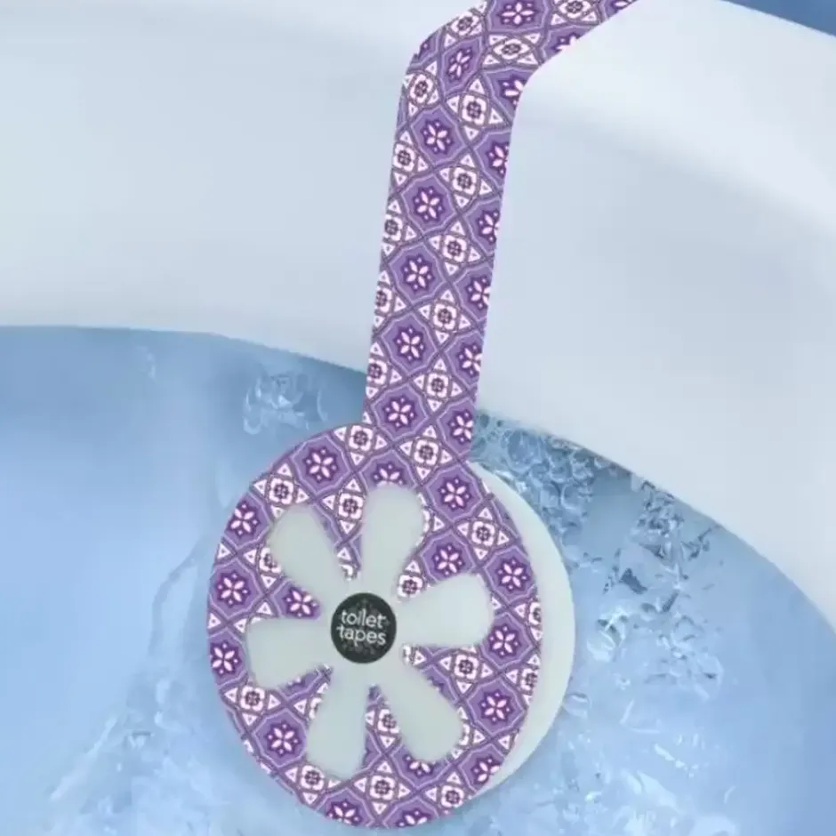 Toilet Tapes Schoonmaakproducten*Toiletblok - Lovely Lavender - 1 blok