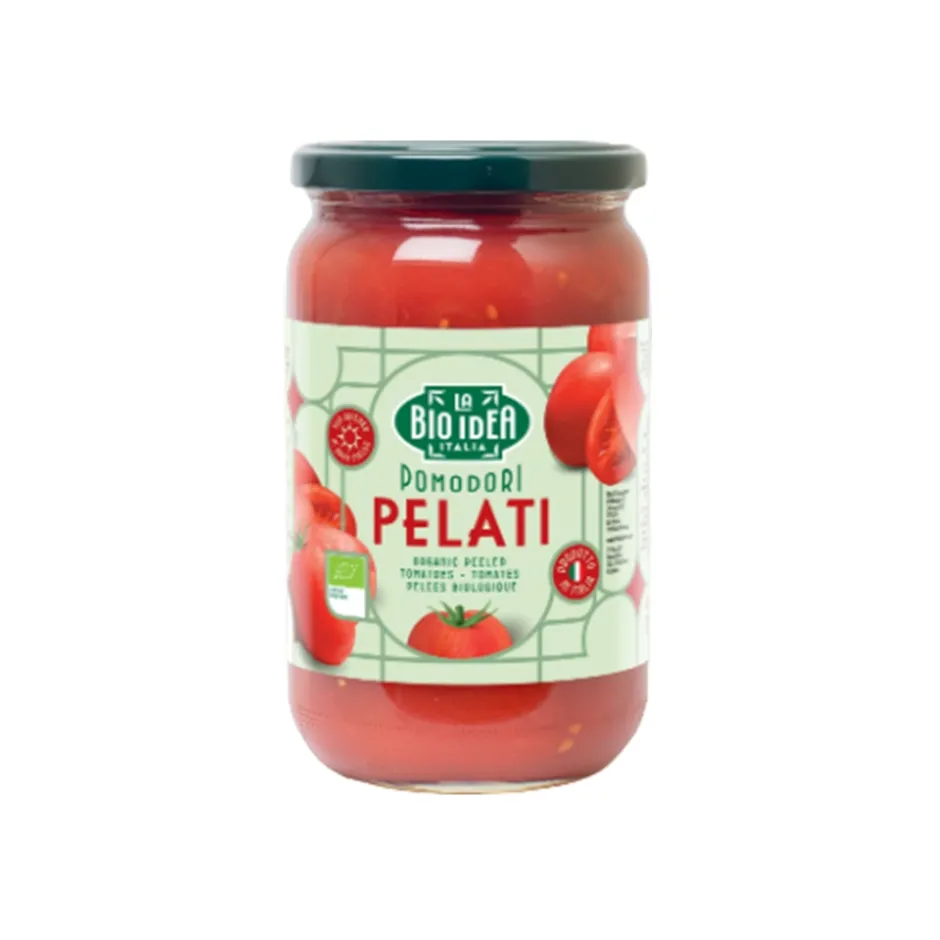 La Bio Idea Conserven (in Glas) | Tomatensaus*Tomaten gepeld (glas) 660g-BIO