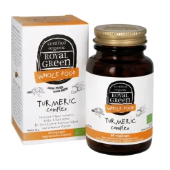 Royal Green Weerstand | Overige Vitamines*Turmeric Complex BIO (Kurkuma) - 60 vegicapsules