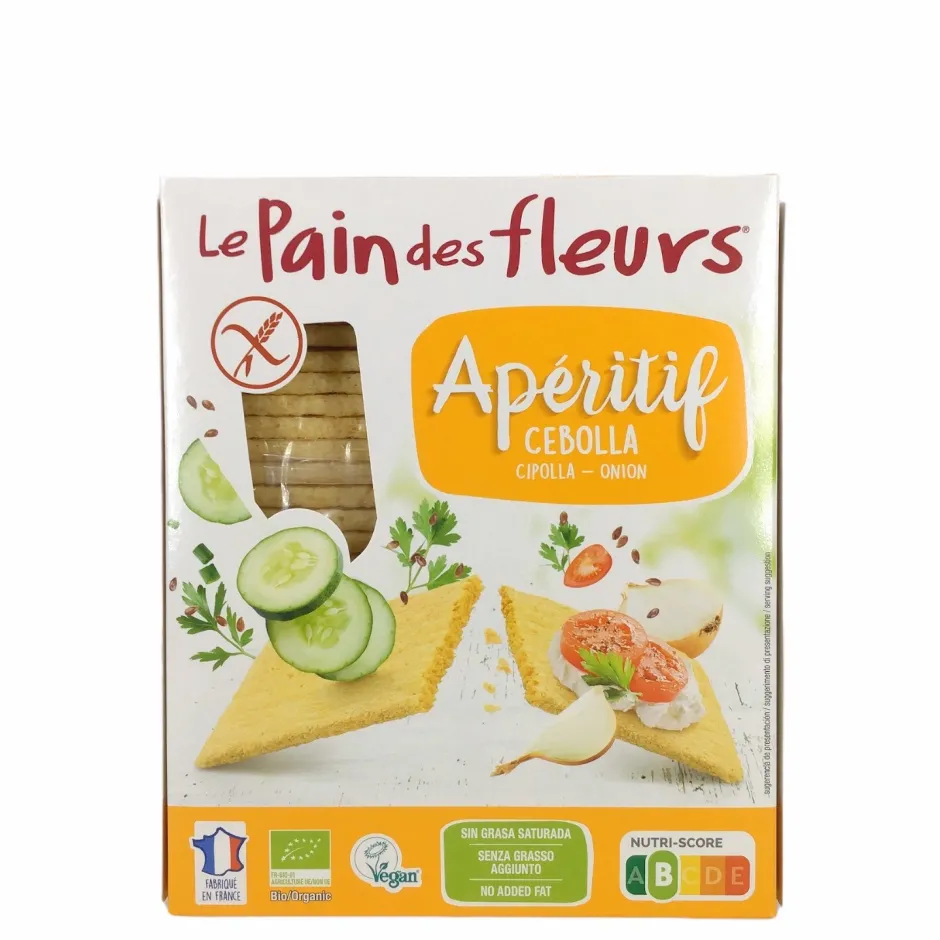 Le Pain des Fleurs Crackers En Wafels*Ui Crispbread - 150g - BIO