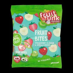 Fruitfunk Snoepjes*Uitdeelzak Mix Aardbei en Appel - (10st) 100g