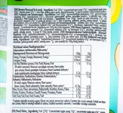 Fruitfunk Snoepjes*Uitdeelzak Mix Banaan en Perzik - (10st) 100g