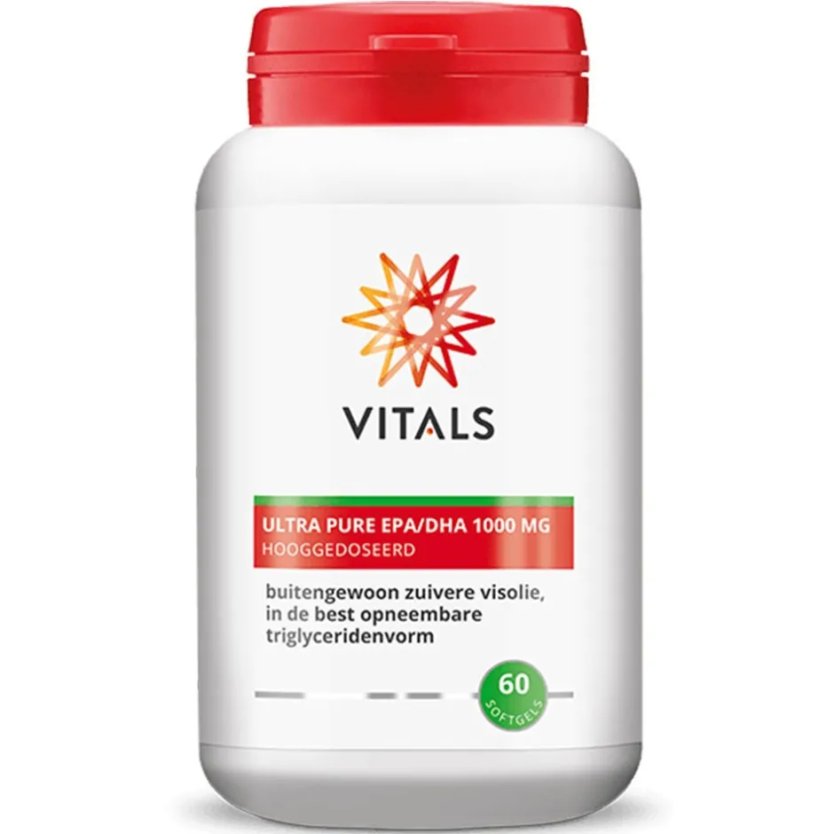 Vitals Ogen | Hart & Bloedvaten*Ultra Pure EPA/DHA 1000mg - 60 softgels