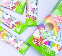 Fruitfunk Snoepjes | Repen*Unicorn Schoolbars Aardbei - (4st) 80g
