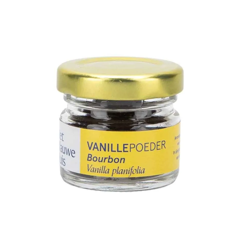Het Blauwe Huis Kruiden & Specerijen | Kruiden / Extracten*Vanillepoeder Bourbon - 4g - BIO
