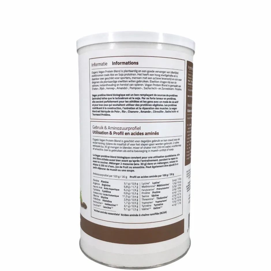 Mattisson Spieren | Proteïne Poeders*Vegan Protein Blend - 400g - BIO