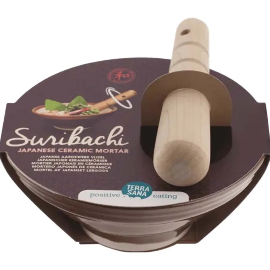 Terrasana Keukenhulpjes | Sushi Producten*Vijzel & Stamper (Suribachi) - 1st