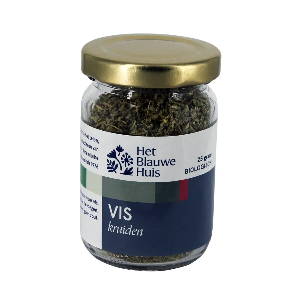 Het Blauwe Huis Kruidenmix*Vis Kruiden - 25g - BIO