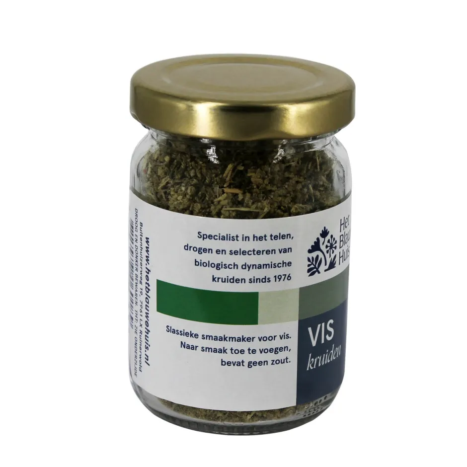 Het Blauwe Huis Kruidenmix*Vis Kruiden - 25g - BIO