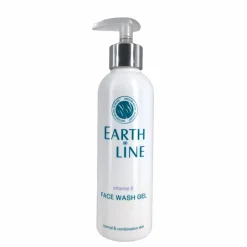 Earth Line Reiniging*Vitamine E Gezichtswasgel 200ml