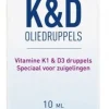 Orthica Botten & Gewrichten | Baby & Kind*Vitamine K1 & D3 Oliedruppels - 10ml