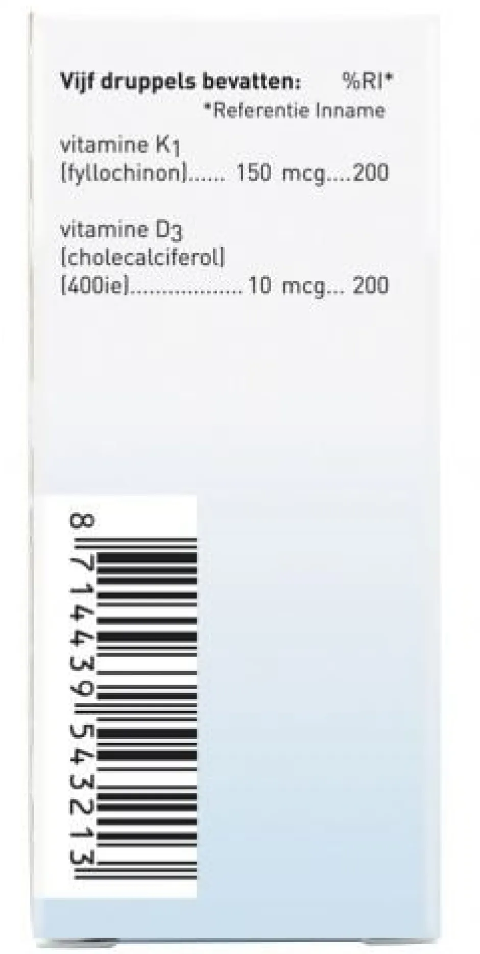 Orthica Botten & Gewrichten | Baby & Kind*Vitamine K1 & D3 Oliedruppels - 10ml