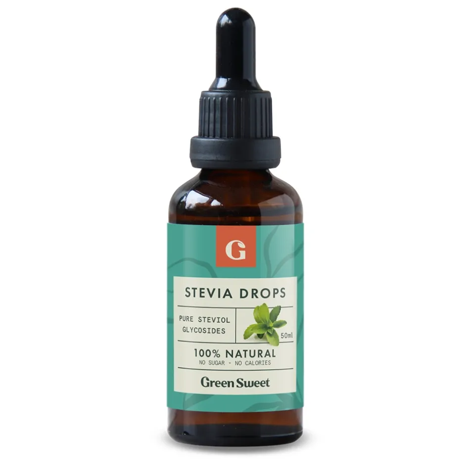 Greensweet Stevia*Vloeibare Stevia druppels Naturel - 50ml