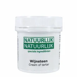 NatuurlijkNatuurlijk Paleo Aip | Rijsmiddelen*Wijnsteen Cream of Tartar - 80g