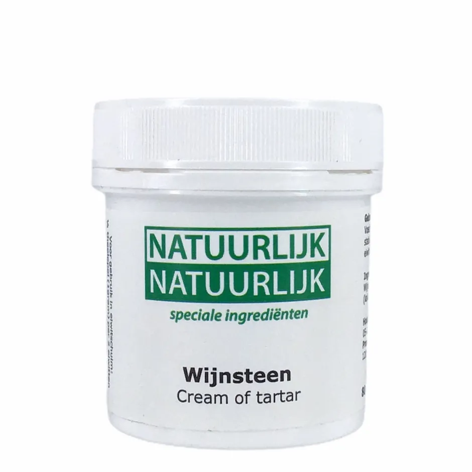 NatuurlijkNatuurlijk Paleo Aip | Rijsmiddelen*Wijnsteen Cream of Tartar - 80g