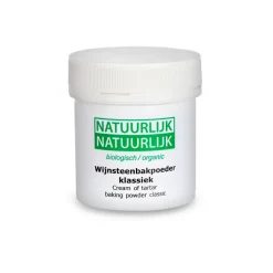 NatuurlijkNatuurlijk Rijsmiddelen*Wijnsteenbakpoeder Klassiek - 200g - BIO