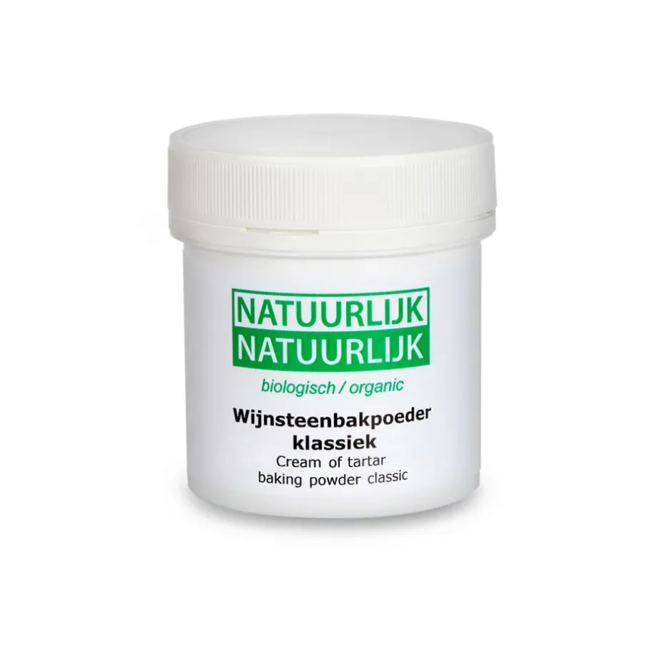 NatuurlijkNatuurlijk Rijsmiddelen*Wijnsteenbakpoeder Klassiek - 200g - BIO