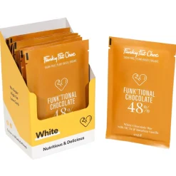 Funky Fat Choc Chocolade*Witte Chocolade met Vanille en MCT - BIO