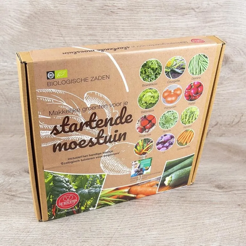 De Bolster Zadenpakket*Zadenpakket 'Startende moestuin' - BIO